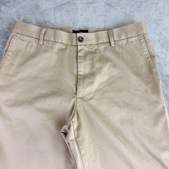 Dockers Mens 34x30 Khaki Tan Straight Fit Chino Pants Cotton Twill Work Casual - Picture 3 of 9